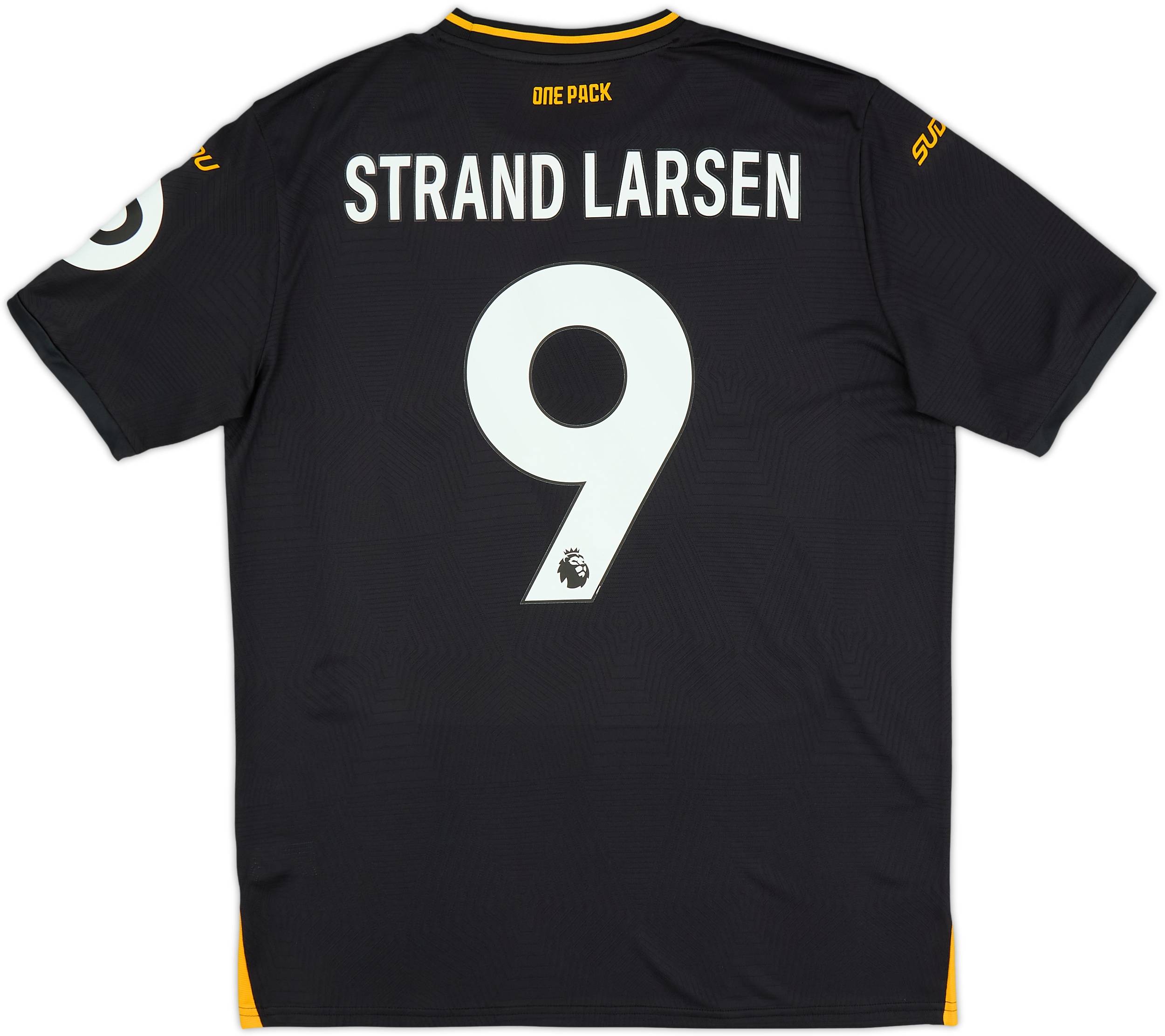 2024-25 Wolves Away Shirt Strand Larsen #9