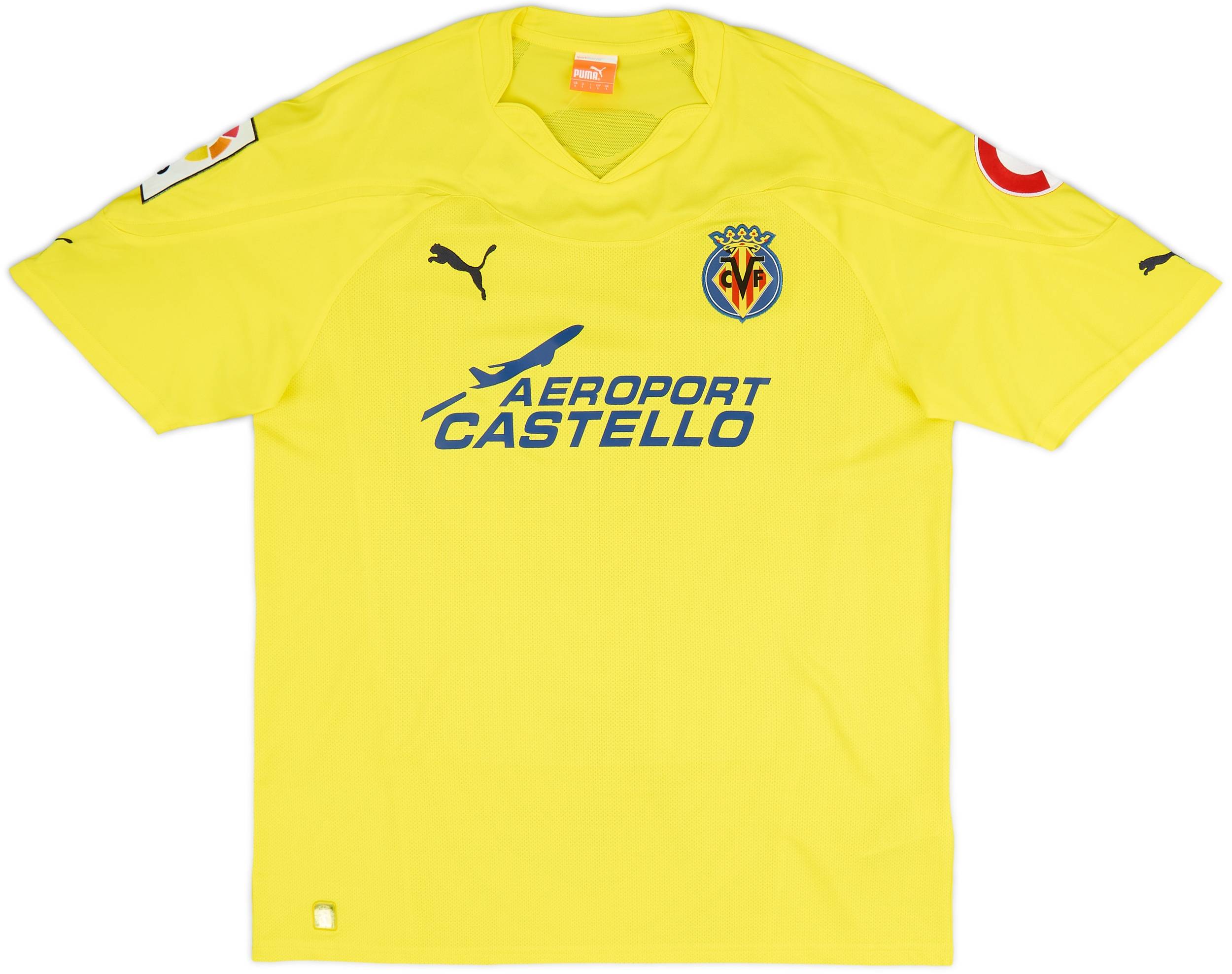 2010-11 Villarreal Home Shirt