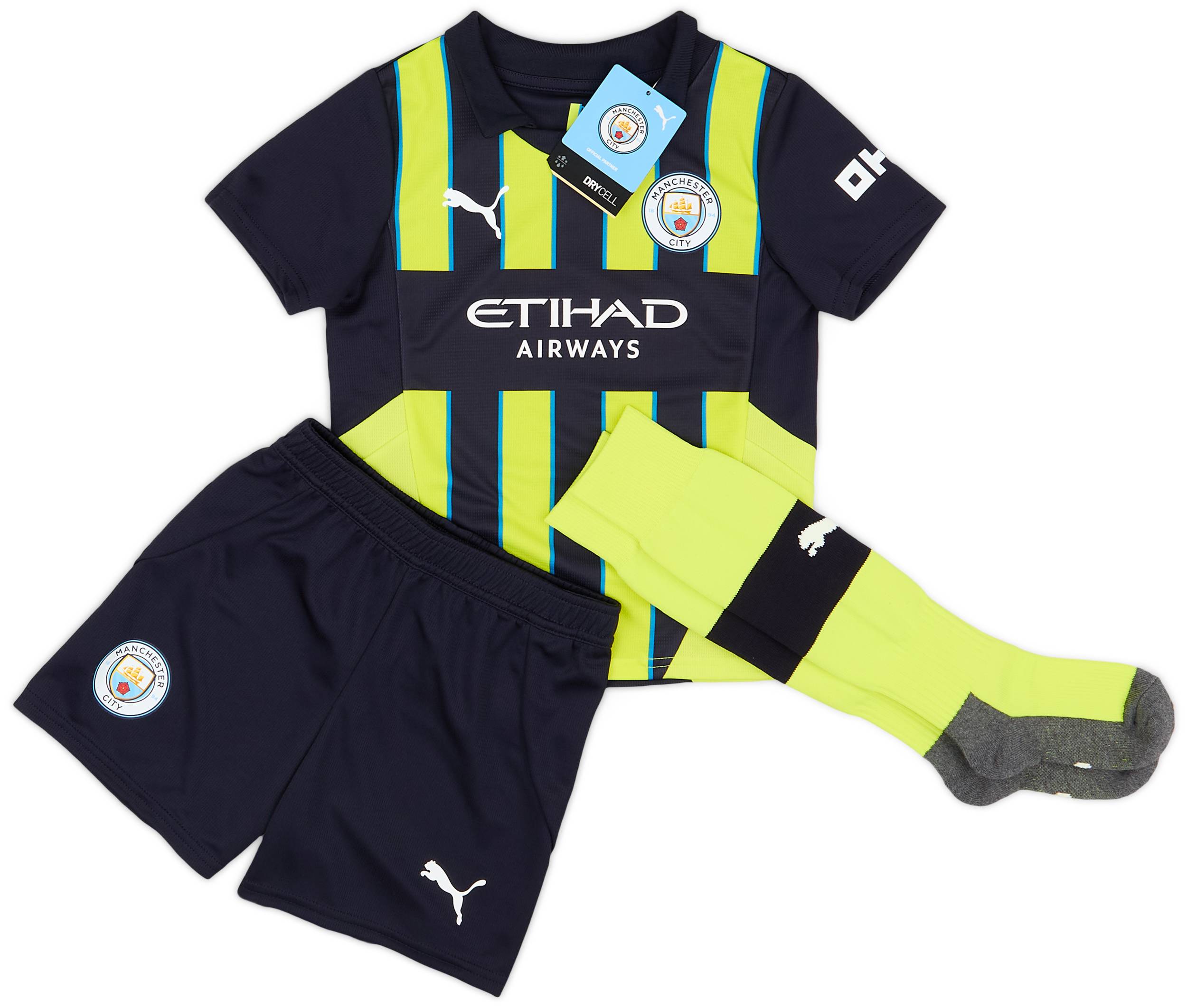 2024-25 Manchester City Away Full Kit (Little Kids)