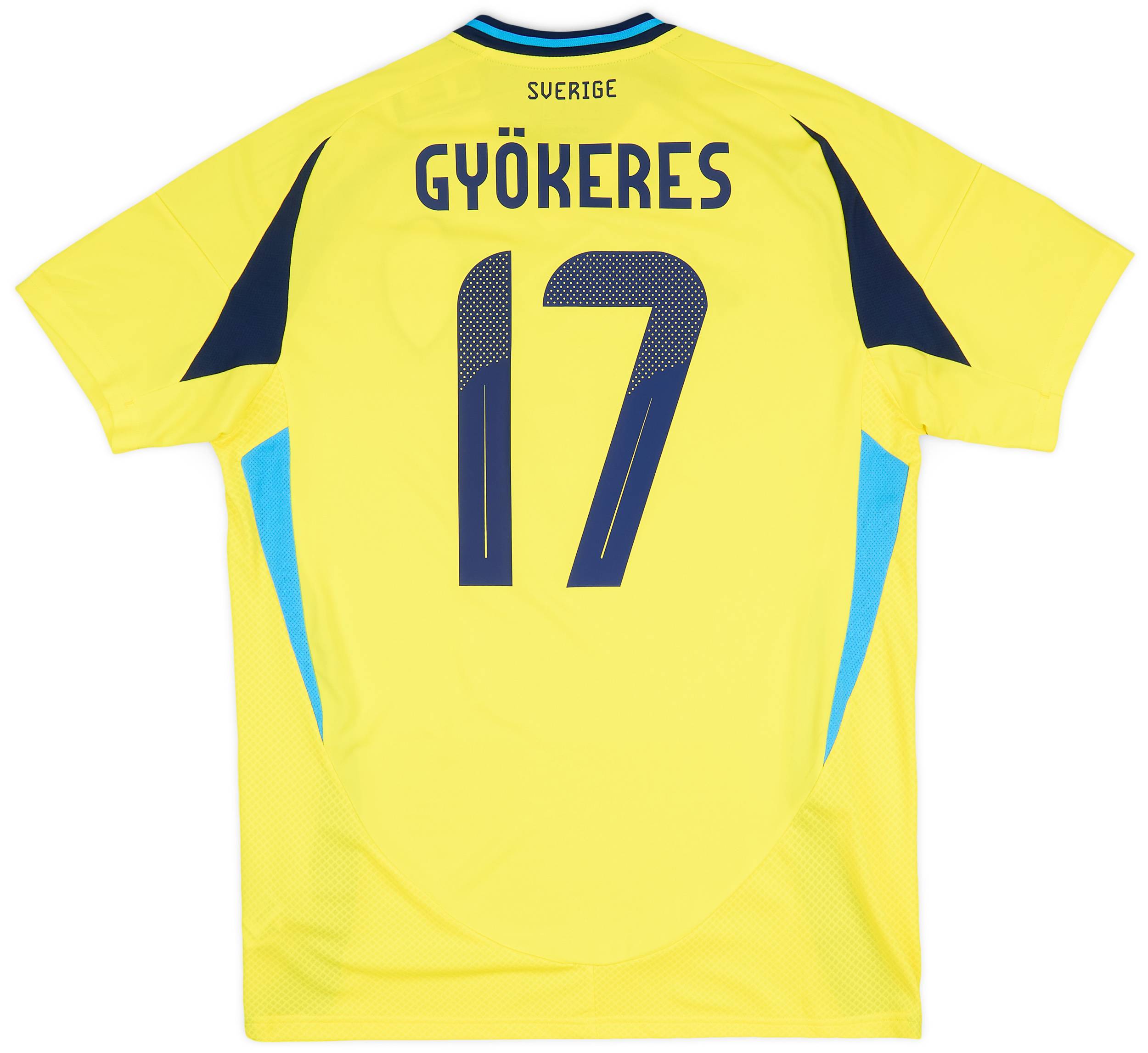 2024-25 Sweden Home Shirt Gyokeres #17