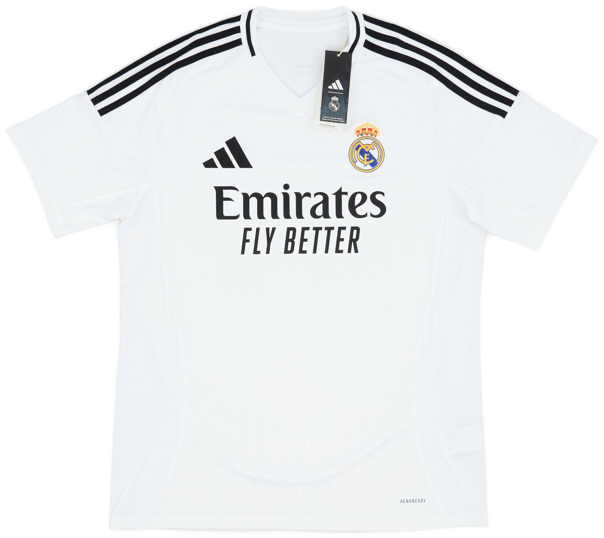 2024-25 Real Madrid Home Shirt