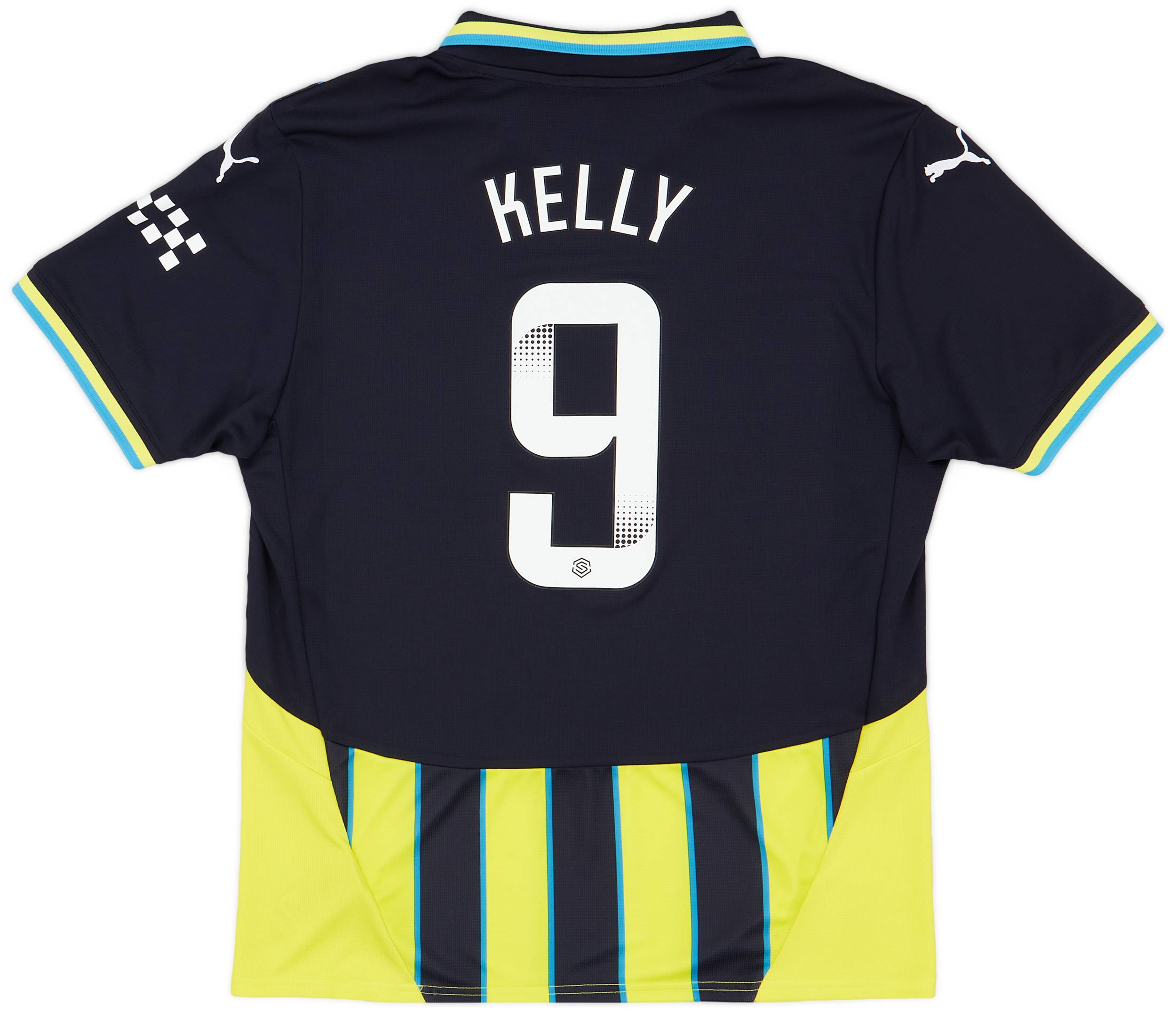 2024-25 Manchester City Women's Away Shirt Kelly #9 (Unisex Fit)