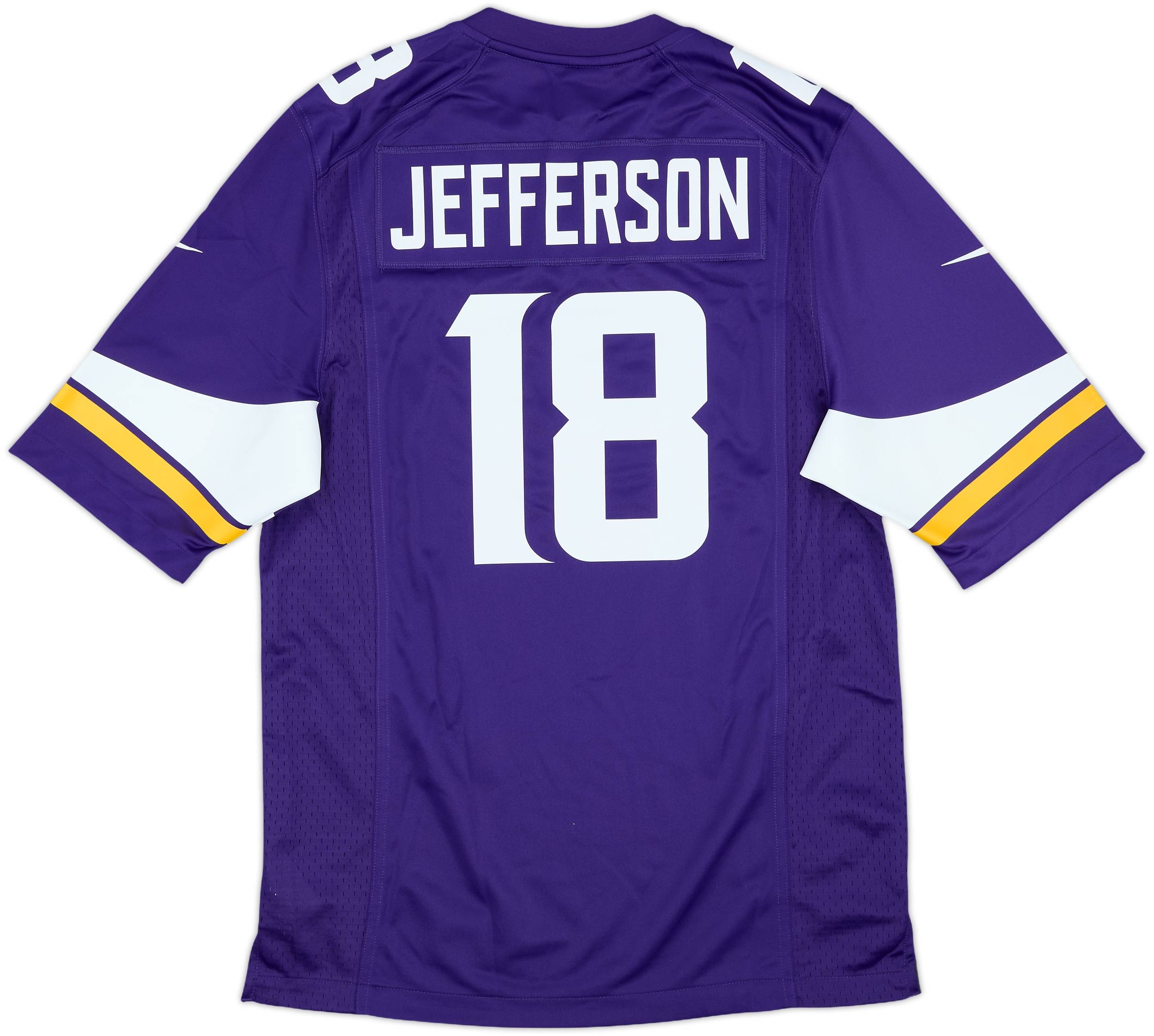 2020-24 Minnesota Vikings Jefferson #18 Nike Game Home Jersey (S)