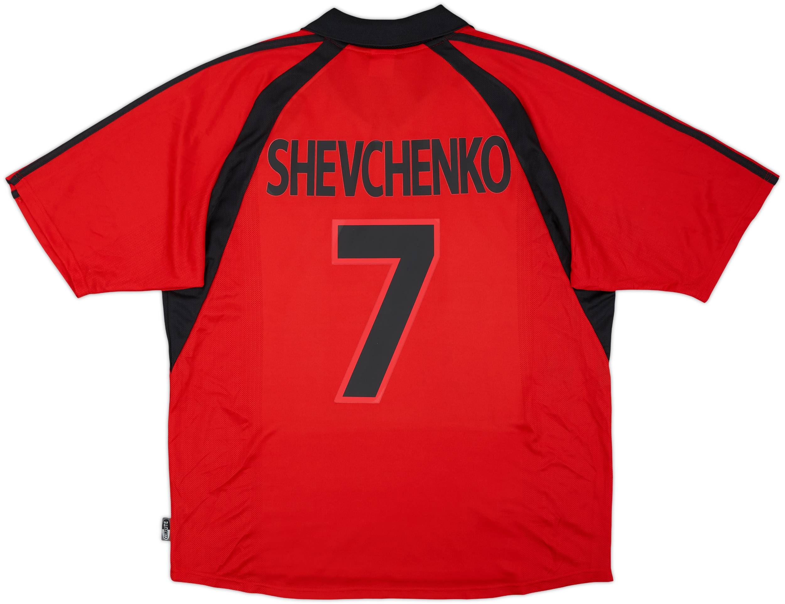 2001-02 AC Milan Third Shirt Shevchenko #7 - 10/10 - (XL)