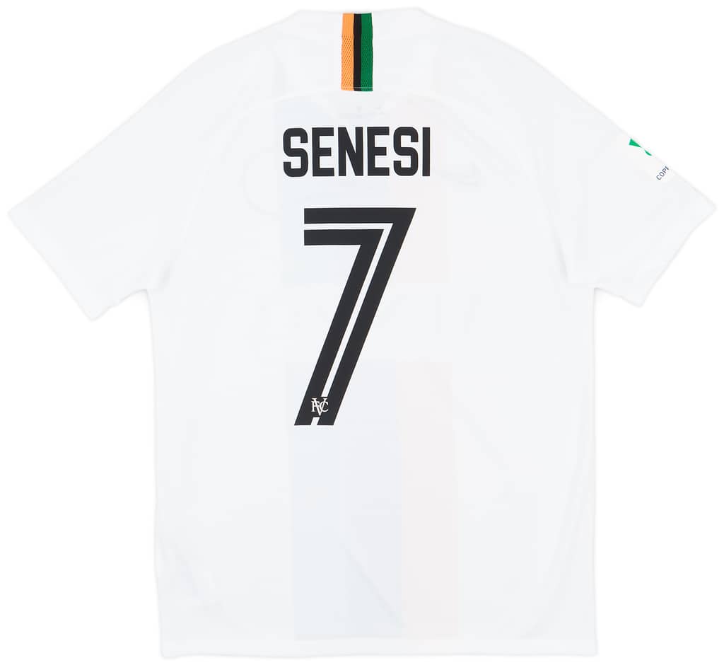 2019-20 Venezia Match Issue Away Shirt Senesi #7 - 7/10 - (M)