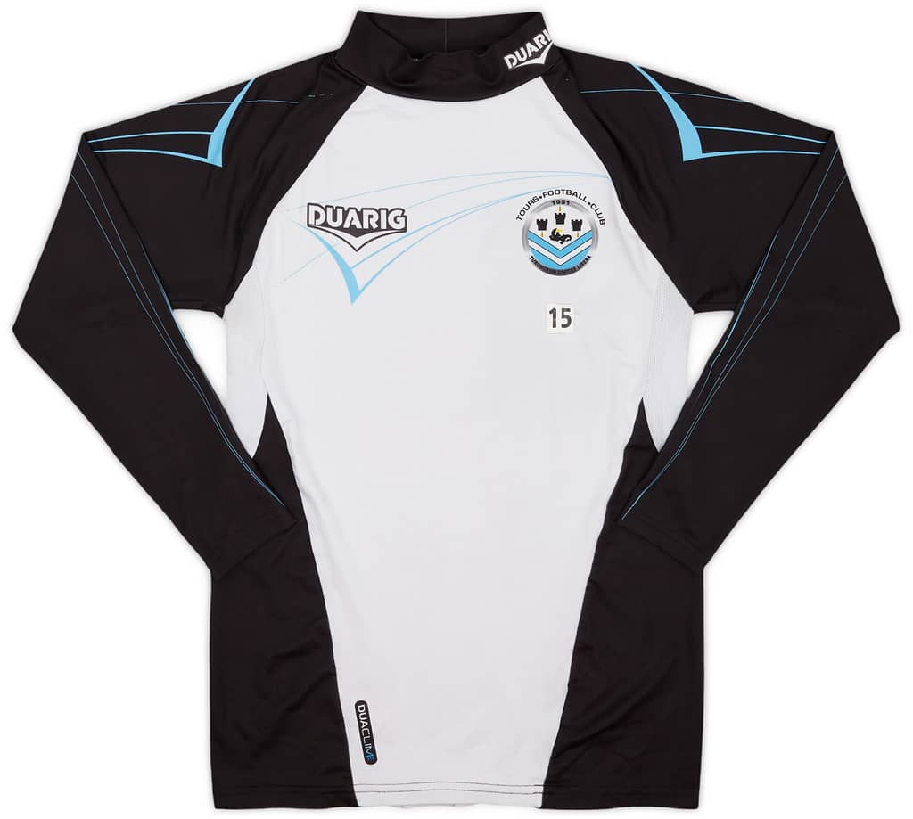 2011-12 Tours Duarig Player Issue Training L/S Shirt #15 - 8/10 - (S)