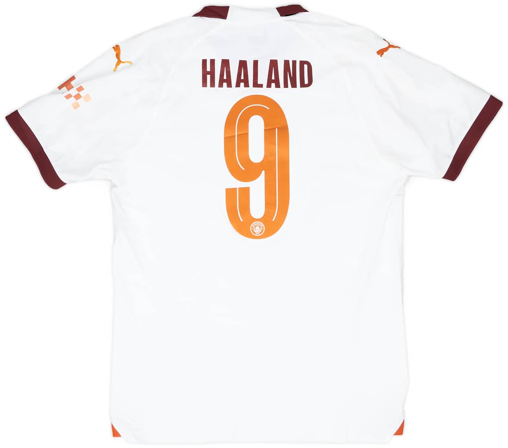 2023-24 Manchester City Player Issue Away Shirt Haaland #9 (L)