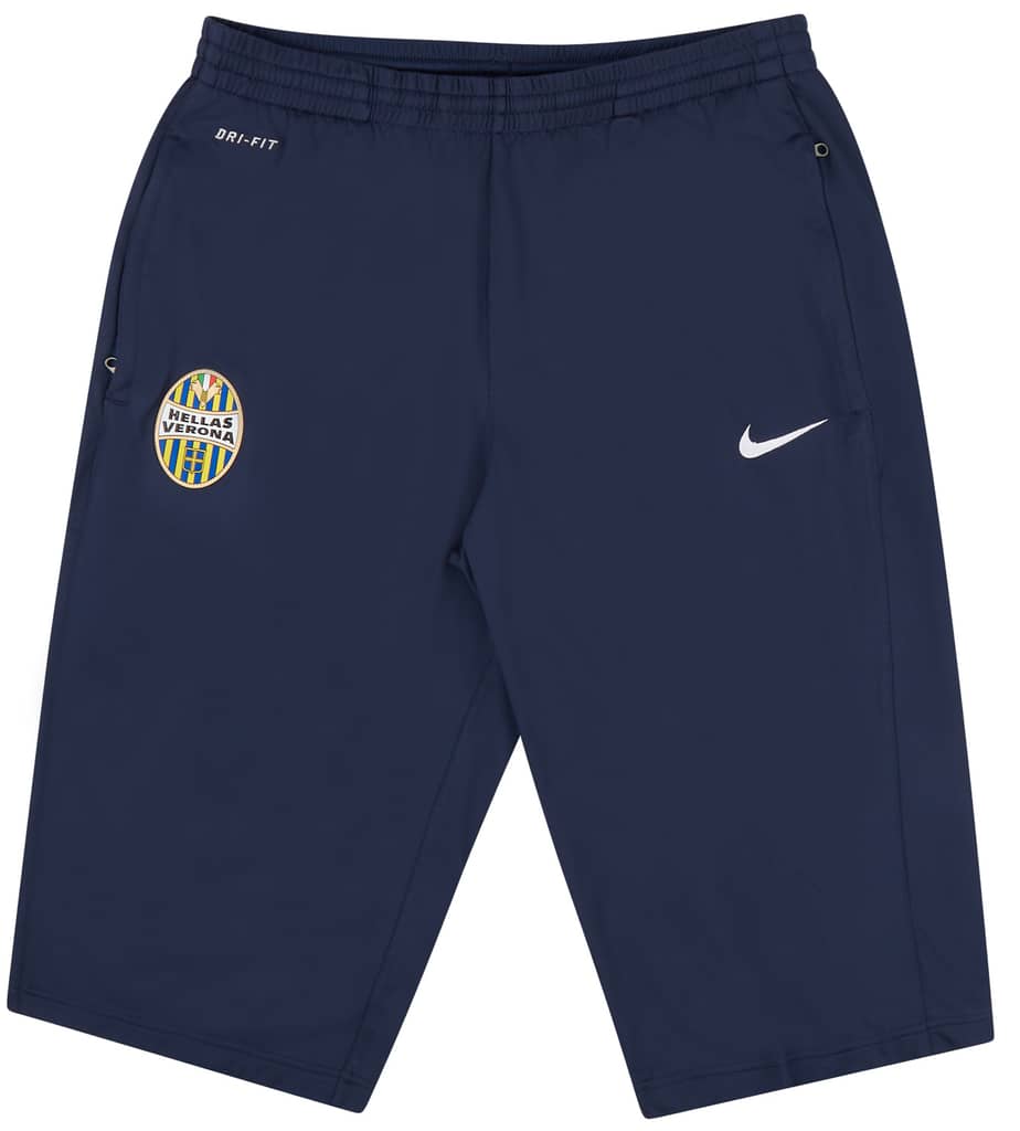 2014-15 Hellas Verona Nike 3/4 Training Pants/Bottoms (Excellent)