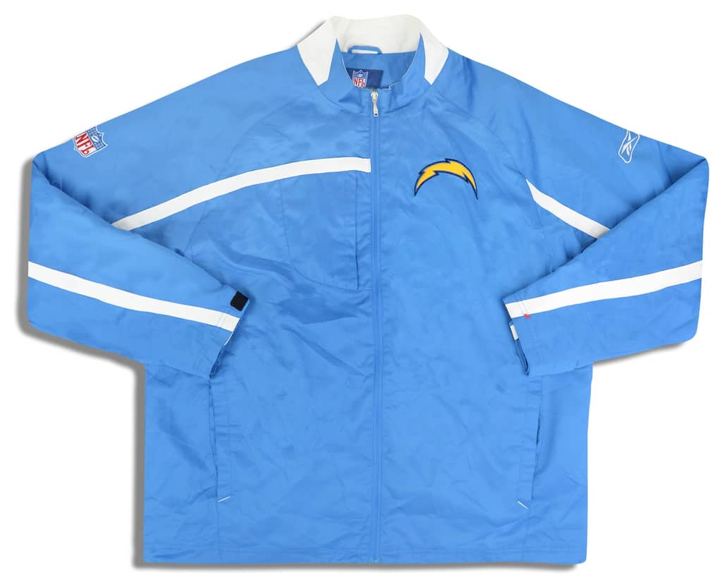 2007 San Diego Chargers Reebok Windbreaker Jacket L