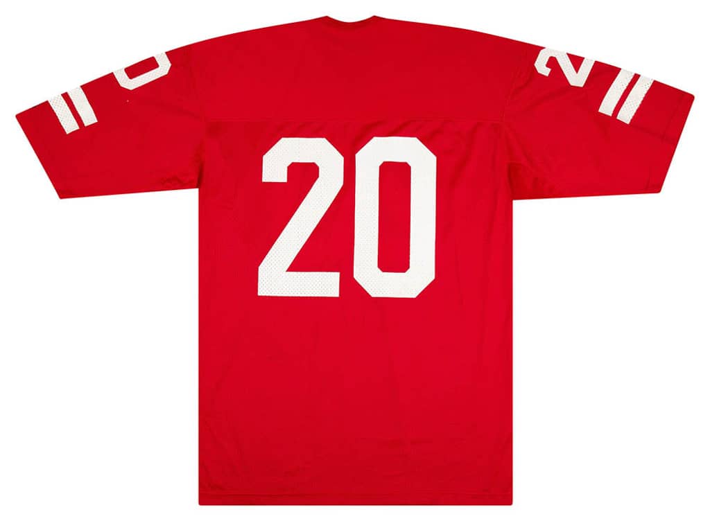 1985-88 San Francisco 49ers Nixon #20 Champion Jersey (Home) XL