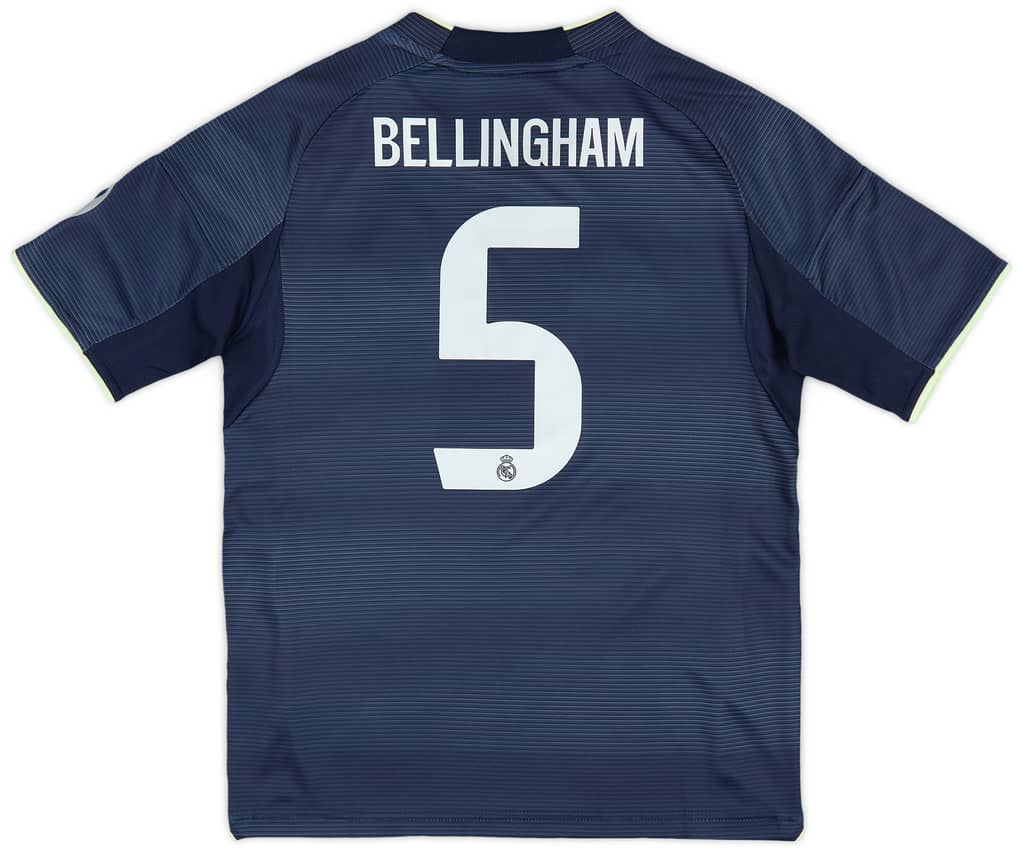 2025-26 Real Madrid Away Shirt Bellingham #5 (KIDS)