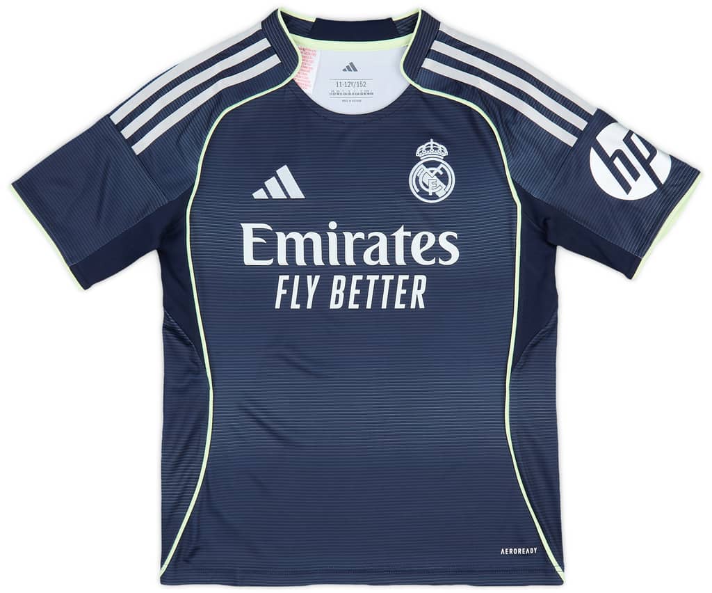 2025-26 Real Madrid Away Shirt Bellingham #5 (KIDS)