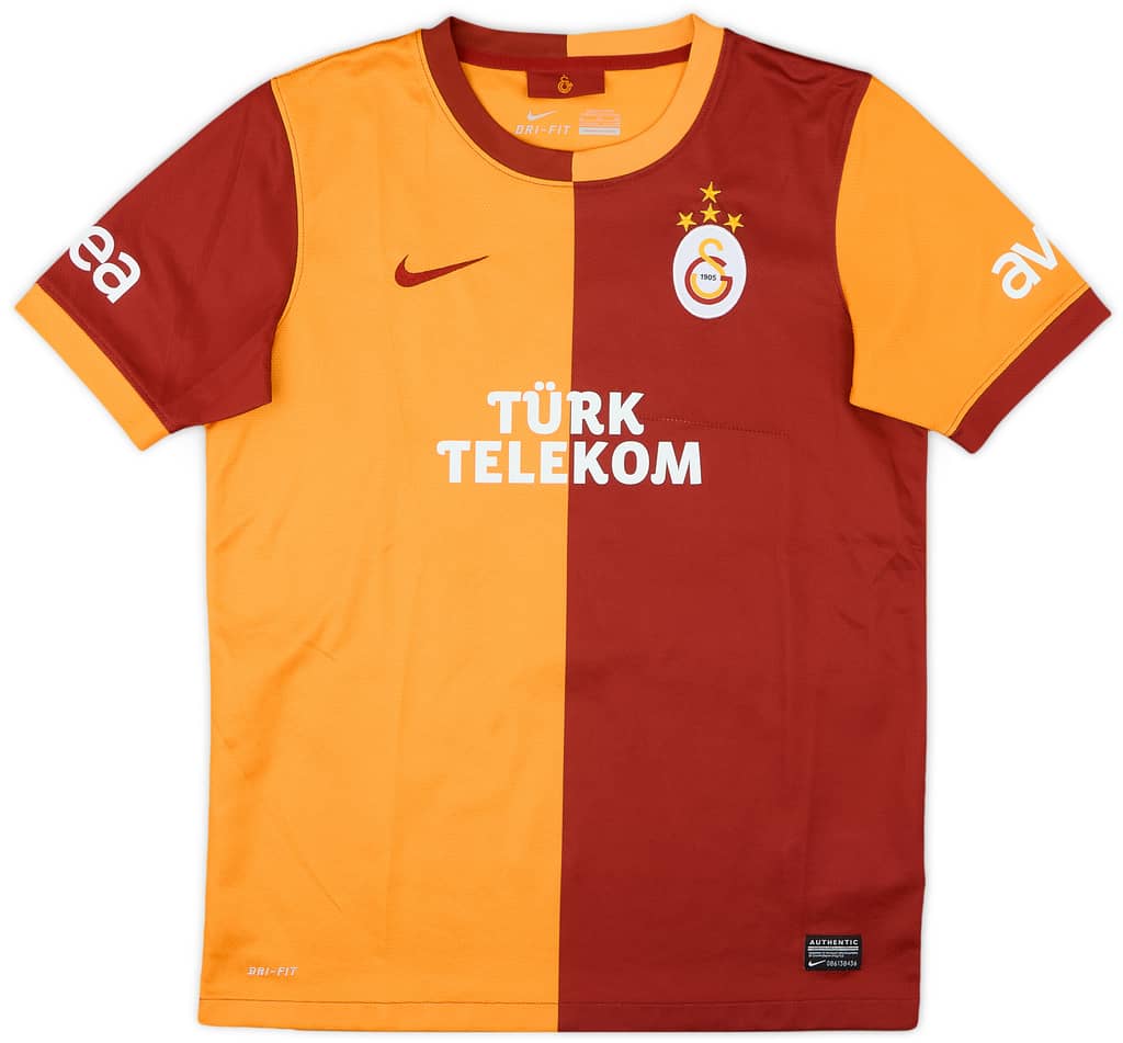 2013-14 Galatasaray Home Shirt - 8/10 - (XL.Boys)