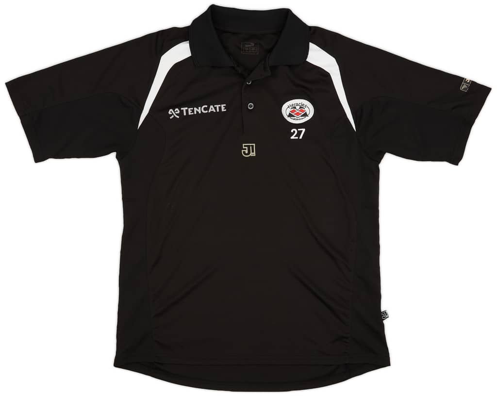 2000s Heracles Jako Player Issue Polo Shirt #27 - 8/10 - (L)
