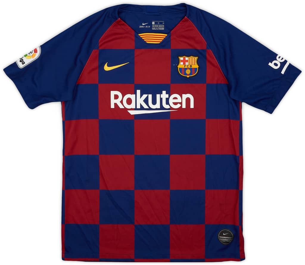 2019-20 Barcelona Home Shirt - 6/10 - (XL.Boys)