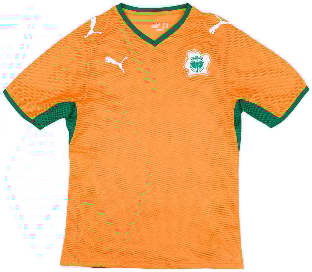 2008-10 Ivory Coast Home Shirt - 7/10 - (XS)