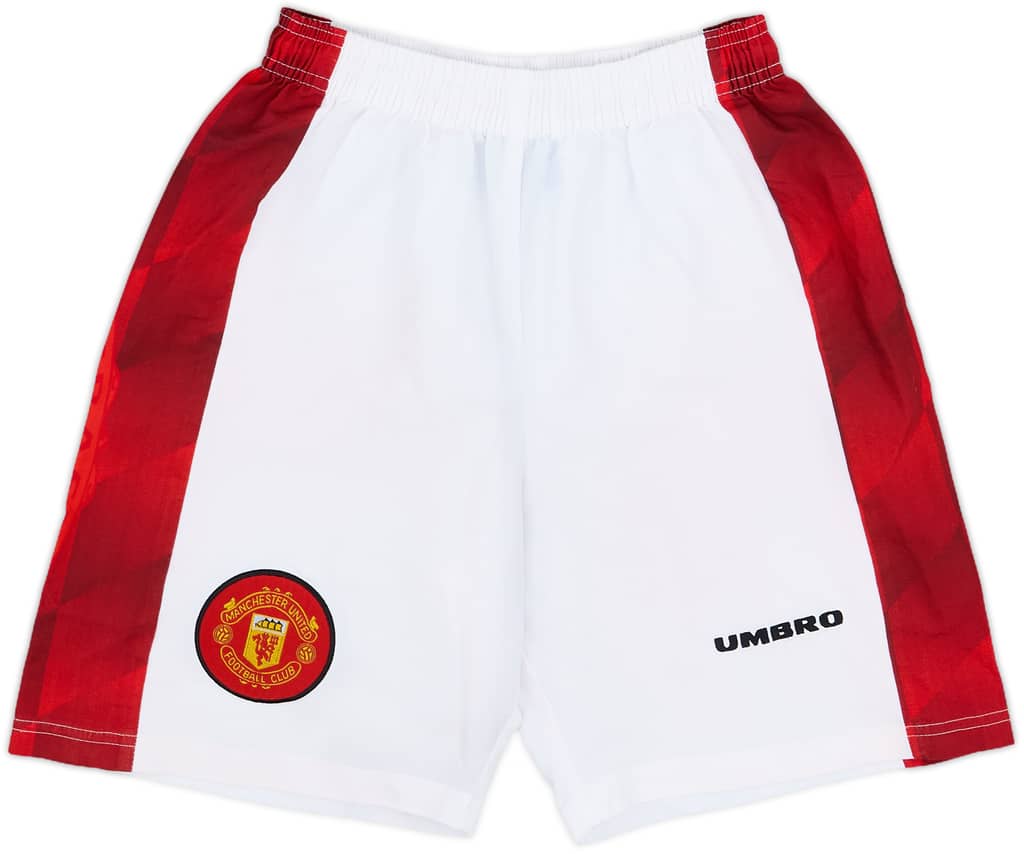 1996-97 Manchester United Home Shorts - 7/10 - (L.Boys)