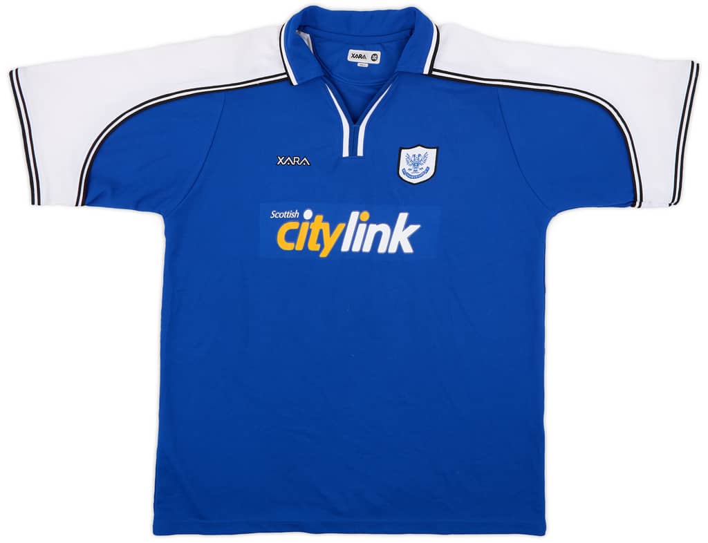 2002-03 St Johnstone Home Shirt - 8/10 - (L)
