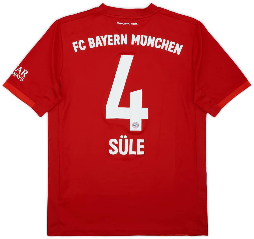 2019-20 Bayern Munich Home Shirt Sule #4 - 8/10 - (XL.Boys)