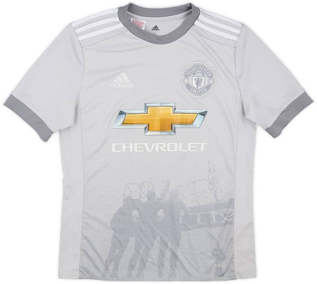 2017-18 Manchester United Third Shirt - 7/10 - (L.Boys)