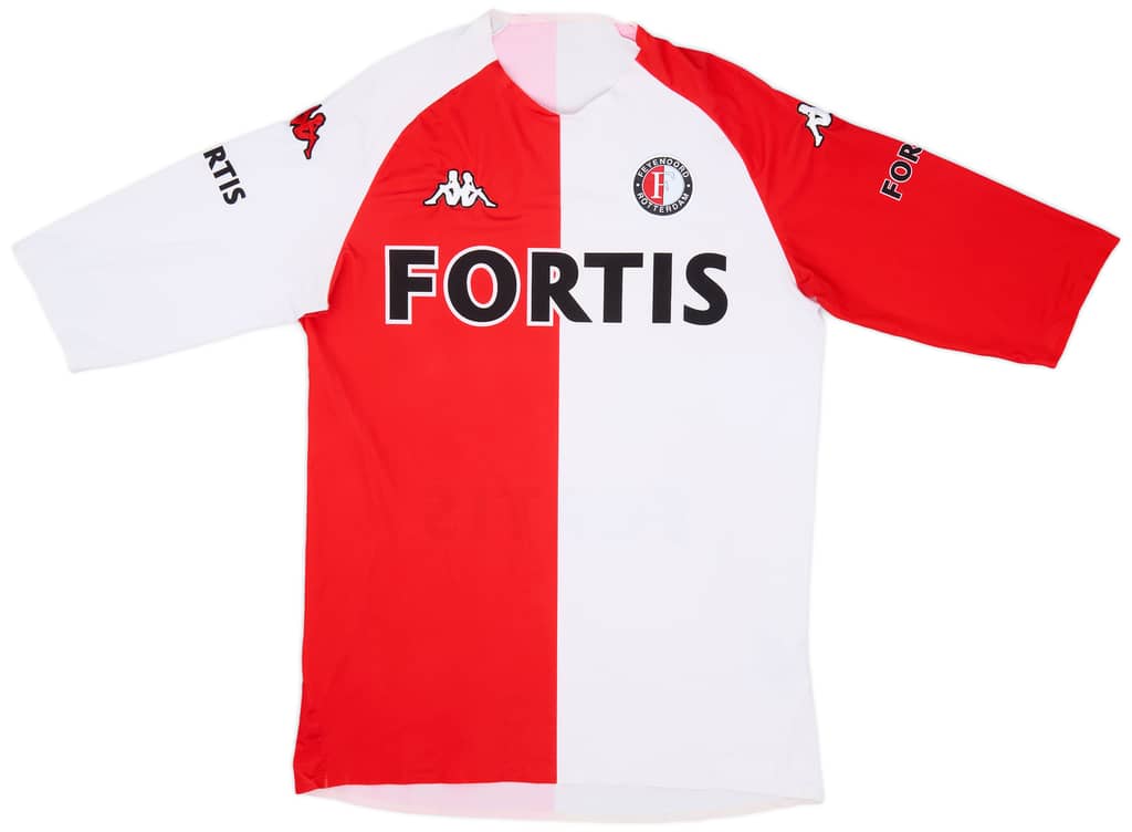 2006-07 Feyenoord Player Issue Home Shirt - 8/10 - (YXXXL)