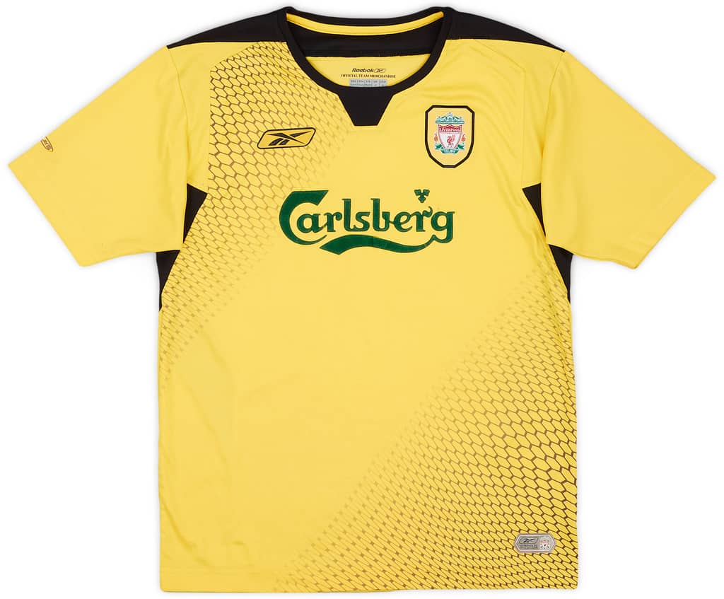 2004-06 Liverpool Away Shirt - 6/10 - (L.Boys)