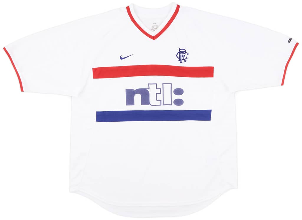 2000-01 Rangers Away Shirt - 7/10 - (XL)