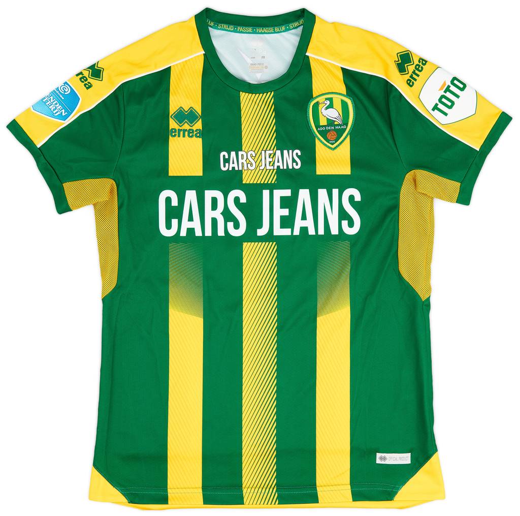 2020-21 ADO Den Haag Match Issue Home Shirt Pinas #19