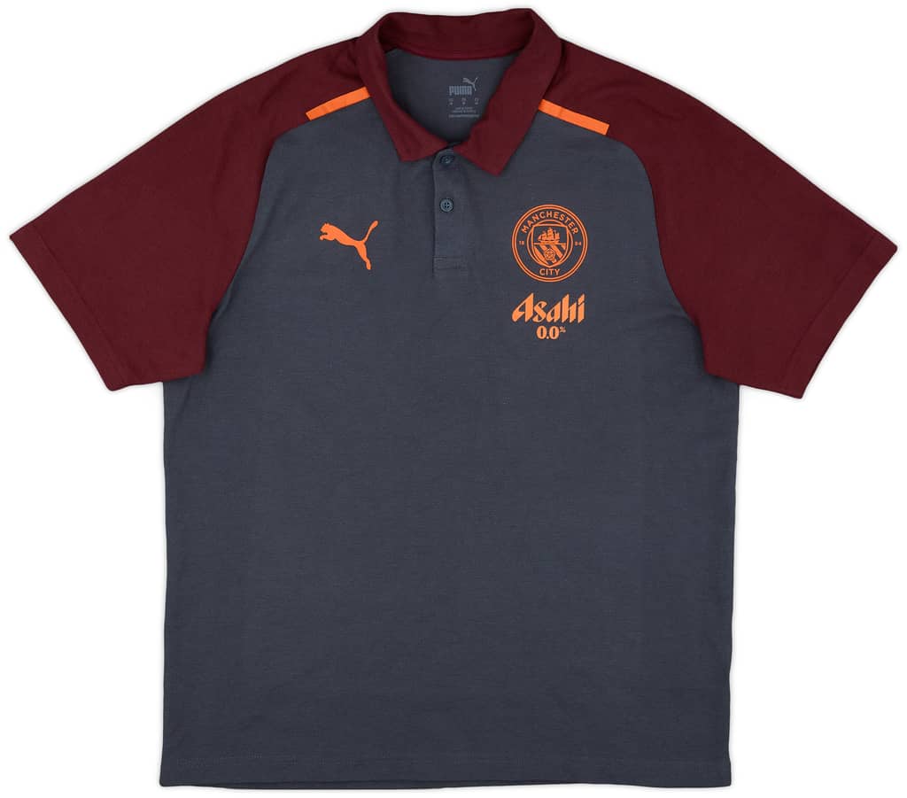 2023-24 Manchester City Puma Polo Shirt - 8/10 - (M)