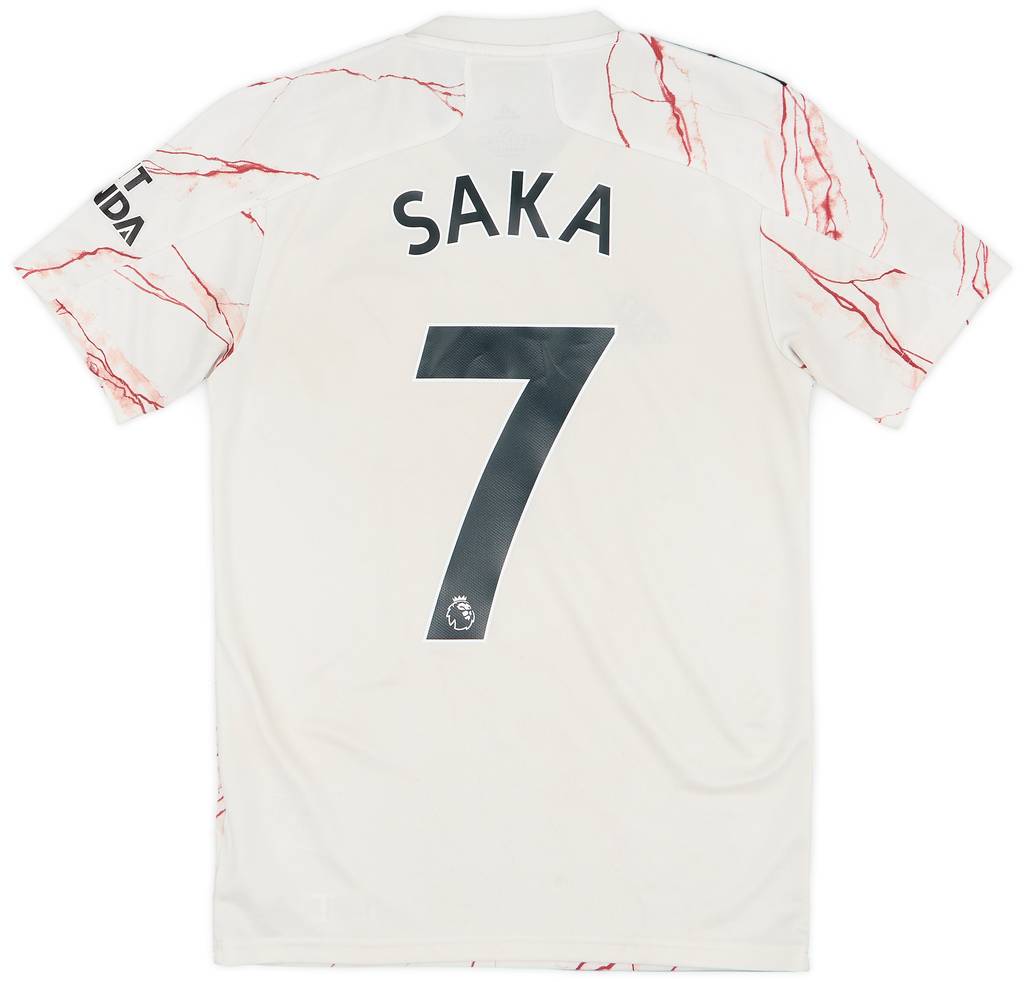 2020-21 Arsenal Away Shirt Saka #7 - 5/10 - (XS)
