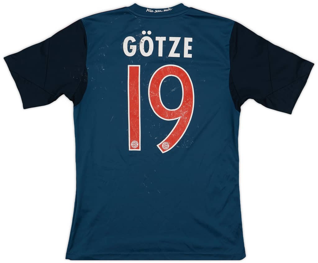 2013-14 Bayern Munich Third Shirt Gotze #19 - 5/10 - (L.Boys)