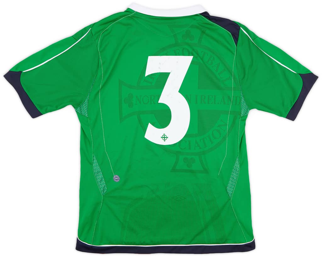 2006-08 Northern Ireland Home Shirt #3 - 6/10 - (XL.Boys)