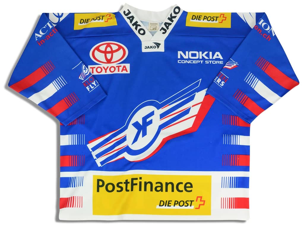 2003-04 Kloten Flyers Ochsner Jersey (Home) XXL