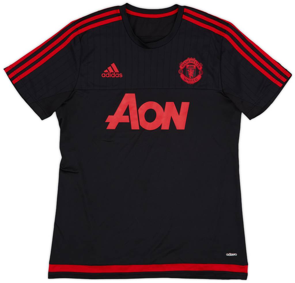 2015-16 Manchester United adidas Training Shirt - 8/10 - (L)