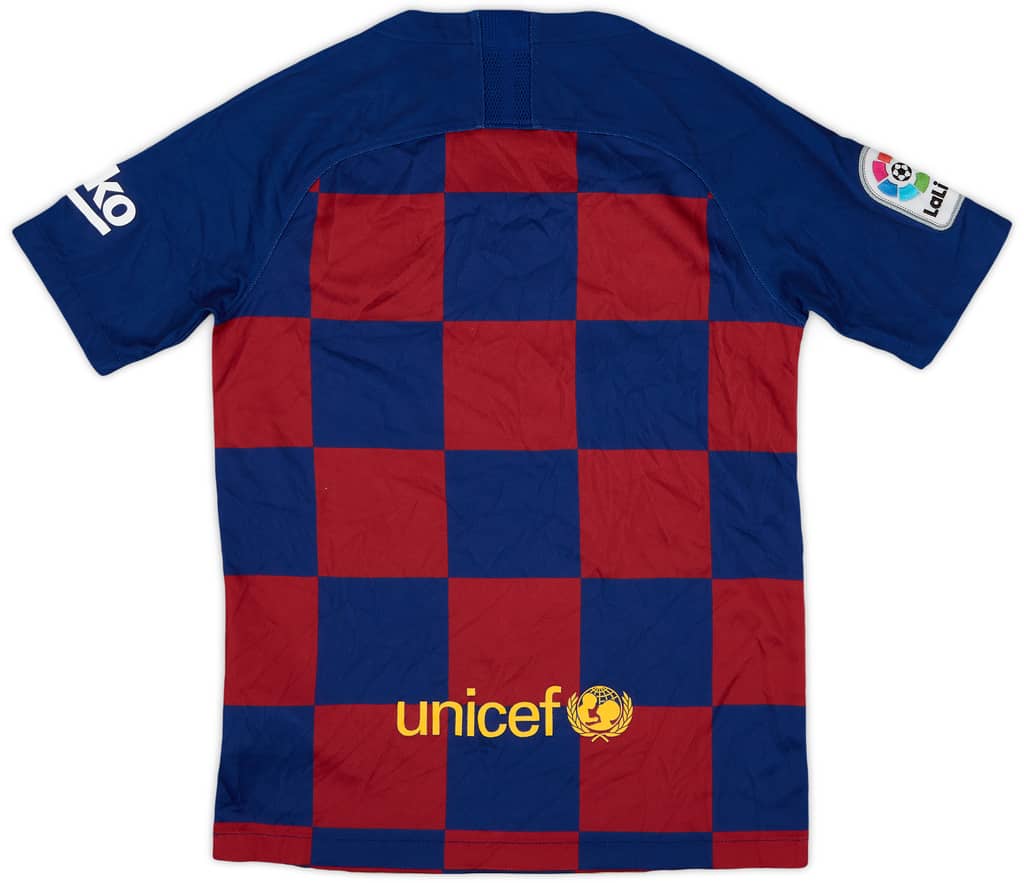 2019-20 Barcelona Home Shirt - 9/10 - (M.Boys)
