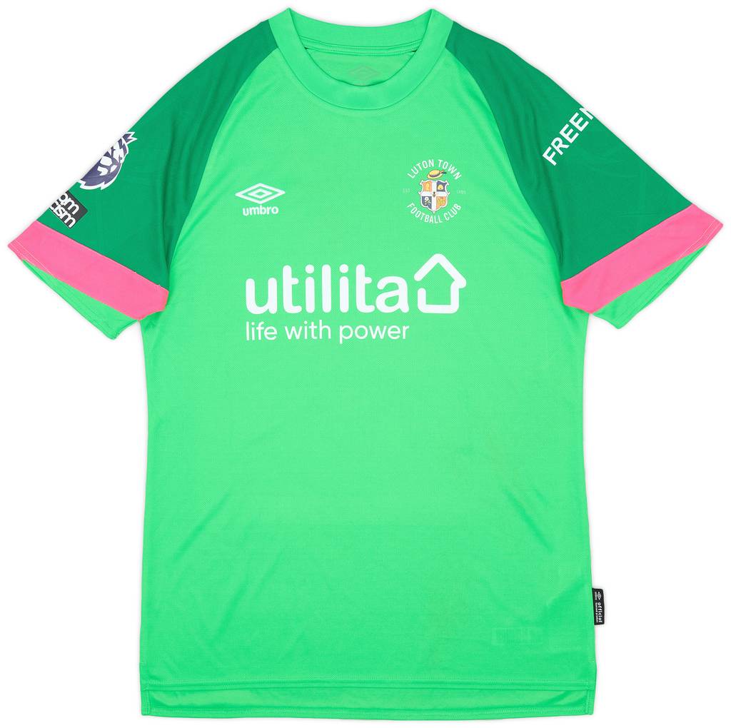 2023-24 Luton Match Issue GK Shirt Kaminski #24