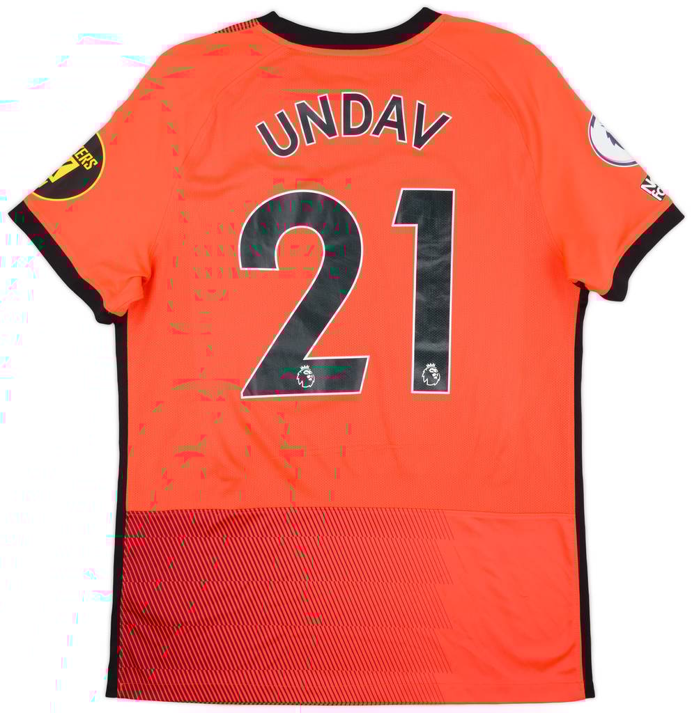 2022-23 Brighton Match Issue Away Shirt Undav #21