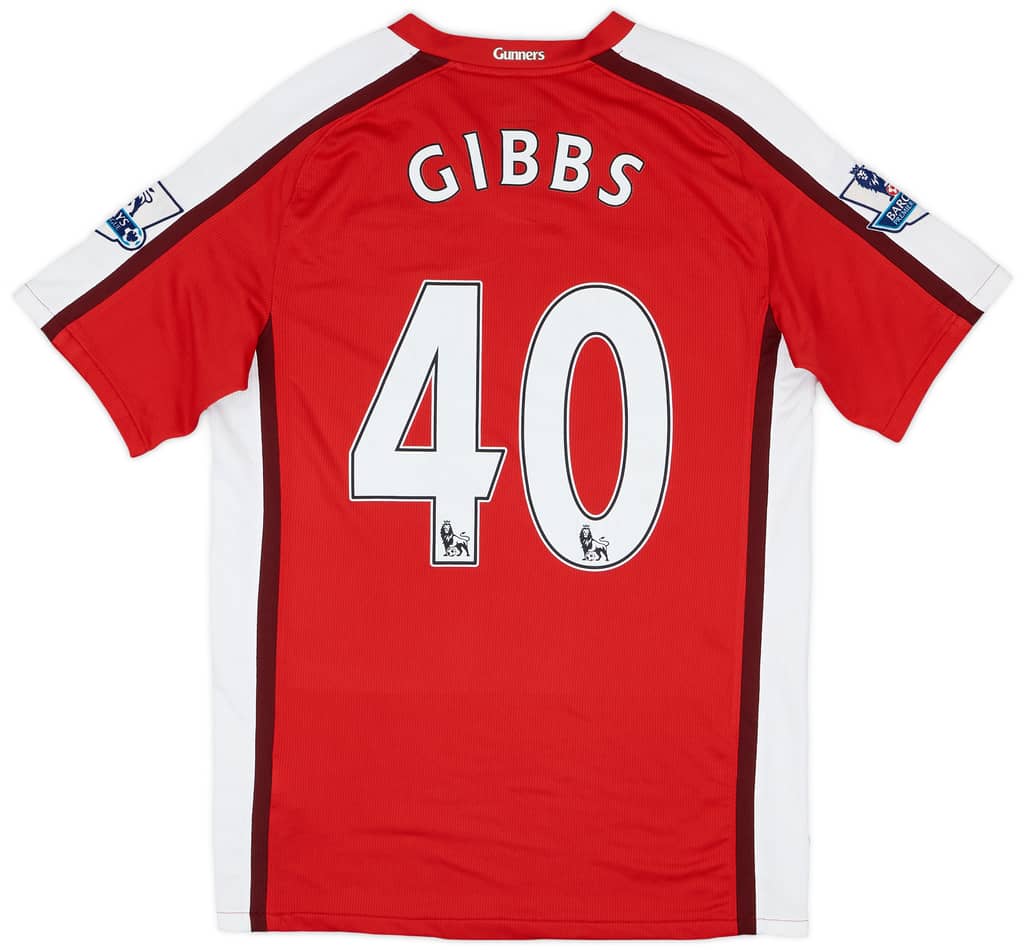 2008-10 Arsenal Home Shirt Gibbs #40 - 6/10 - (S)