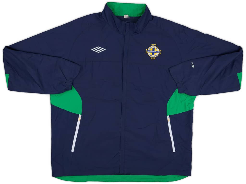 2010-12 Northern Ireland Umbro Track Jacket - 8/10 - (XXL)