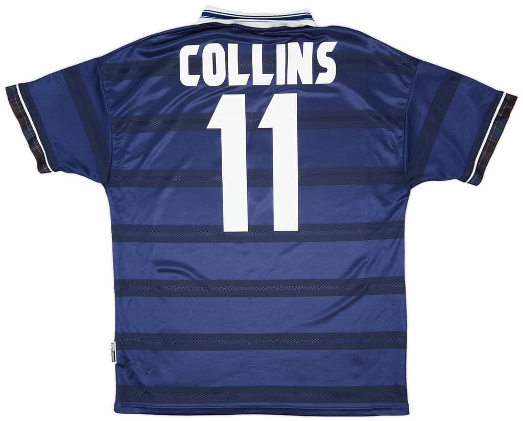 1998-00 Scotland Home Shirt Collins #11
