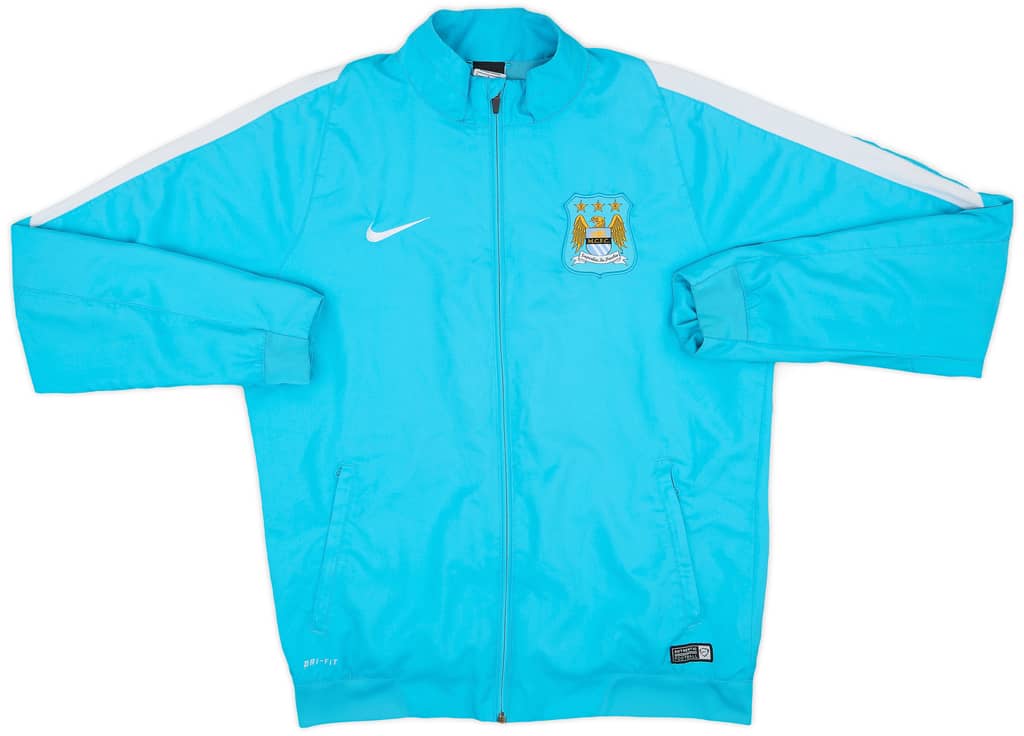 2015-16 Manchester City Nike Track Jacket - 6/10 - (L)