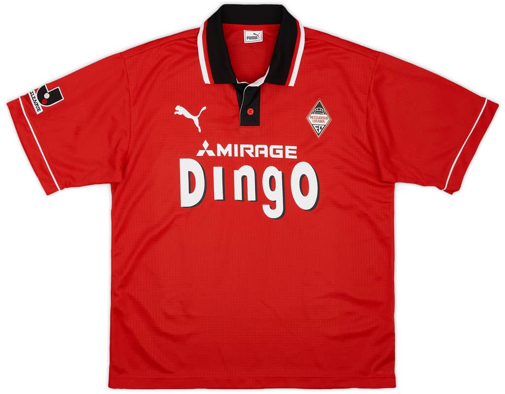 1999-00 Urawa Red Diamonds Home Shirt - 9/10 - (L)