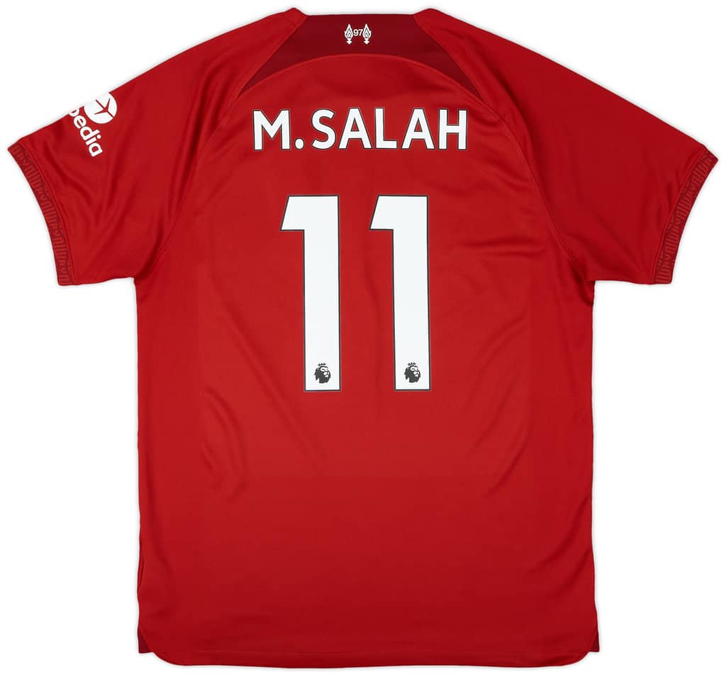 2022-23 Liverpool Home Shirt M.Salah #11 - 8/10 - (S)