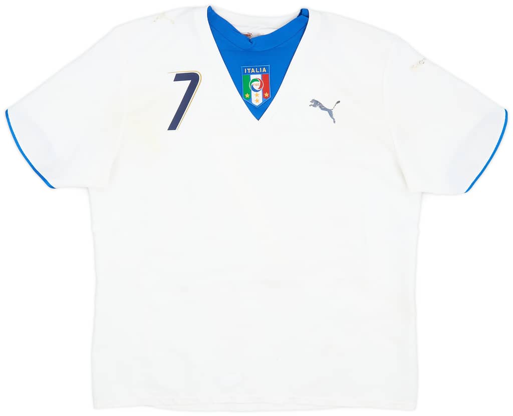 2006 Italy Away Shirt Del Piero #7 - 5/10 - (XL)