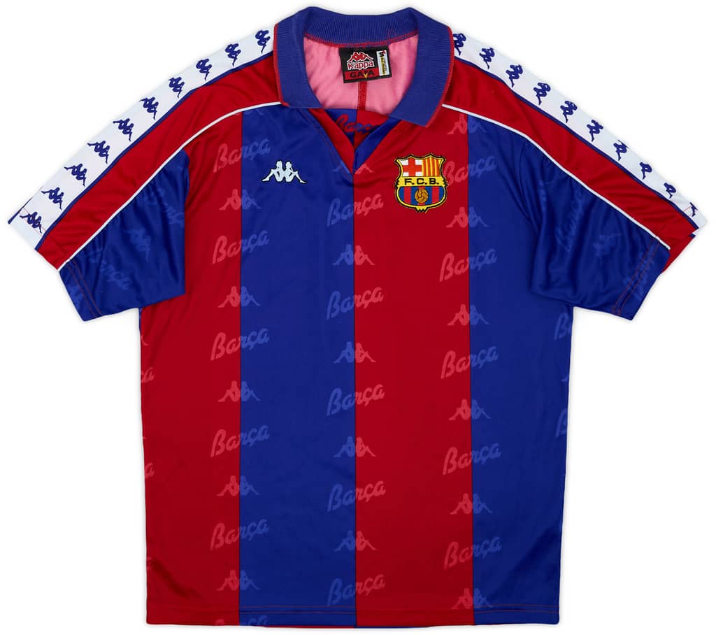 1992-95 Barcelona Home Shirt - 6/10 - (S)