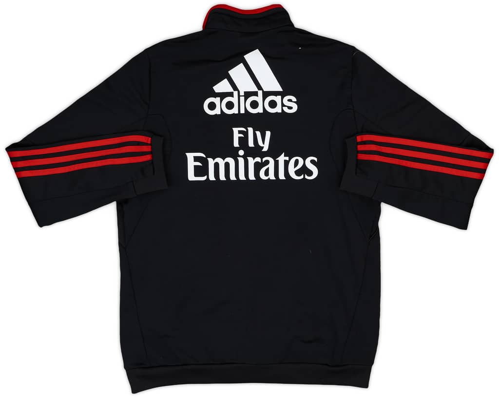 2012-13 AC Milan adidas Track Jacket - 7/10 - (M.Boys)