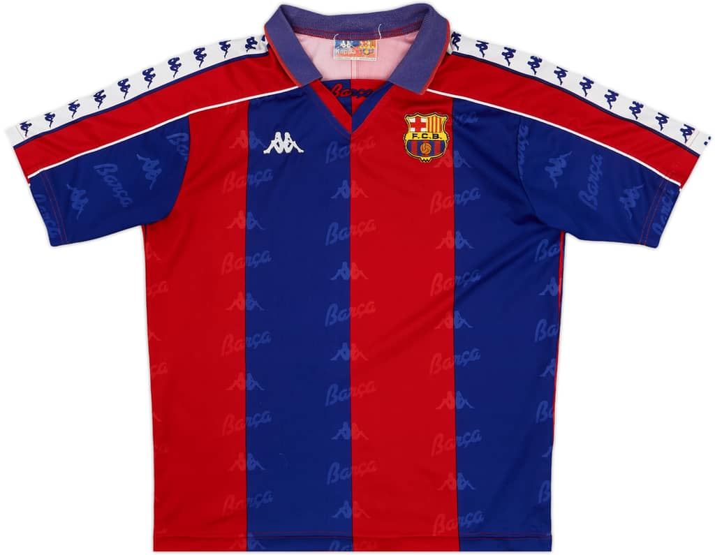 1992-95 Barcelona Home Shirt - 8/10 - (L)