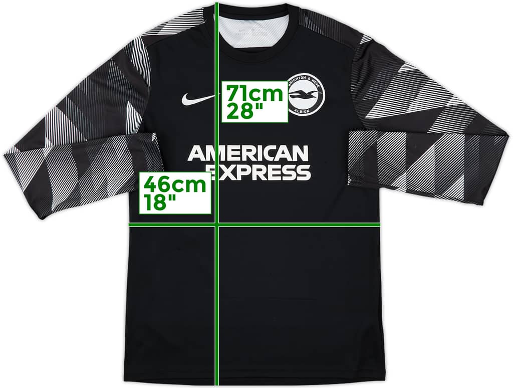 2021-22 Brighton GK Shirt - 8/10 - (M)