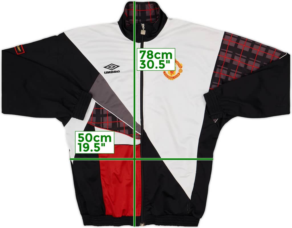 1993-94 Manchester United Umbro Track Jacket - 6/10 - (S)