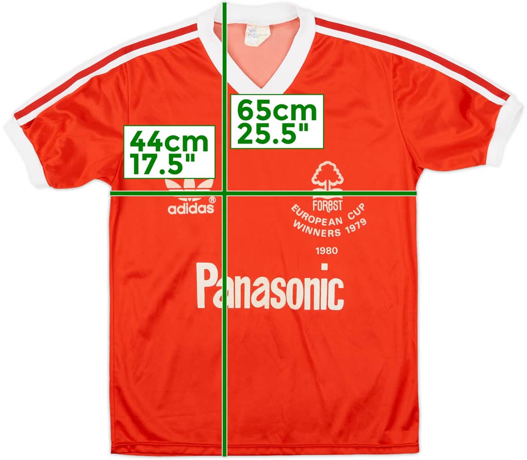 1980-81 Nottingham Forest Home Shirt - 10/10 - (S)